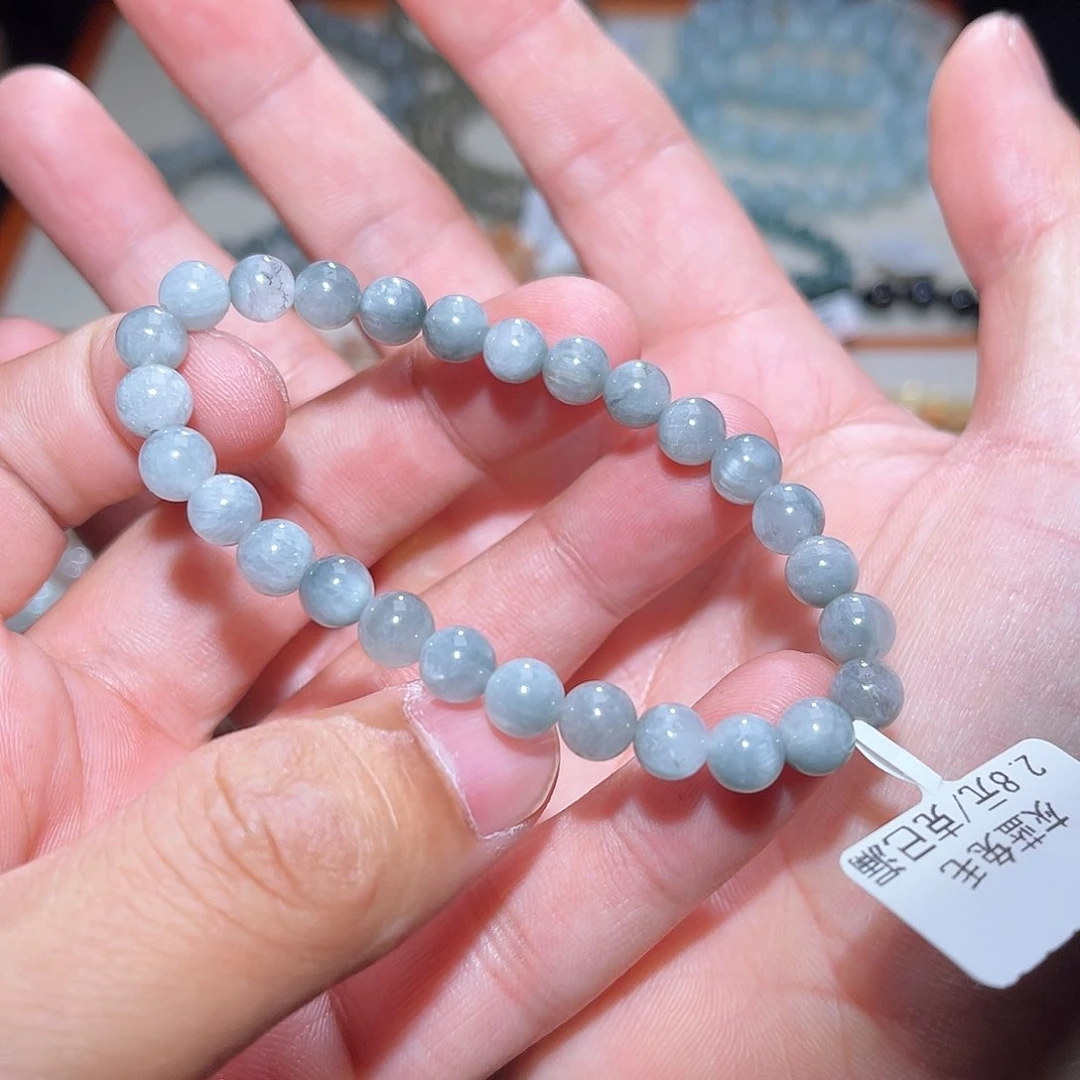 水晶手链未镶嵌255号主图手串  6+