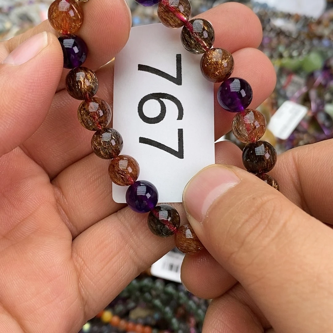 水晶未镶嵌手链手链