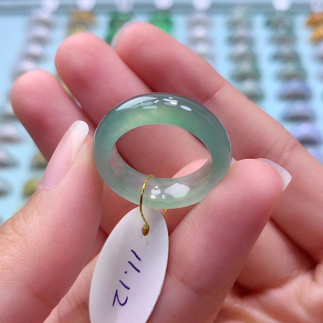 未镶嵌戒指翡翠1112圈