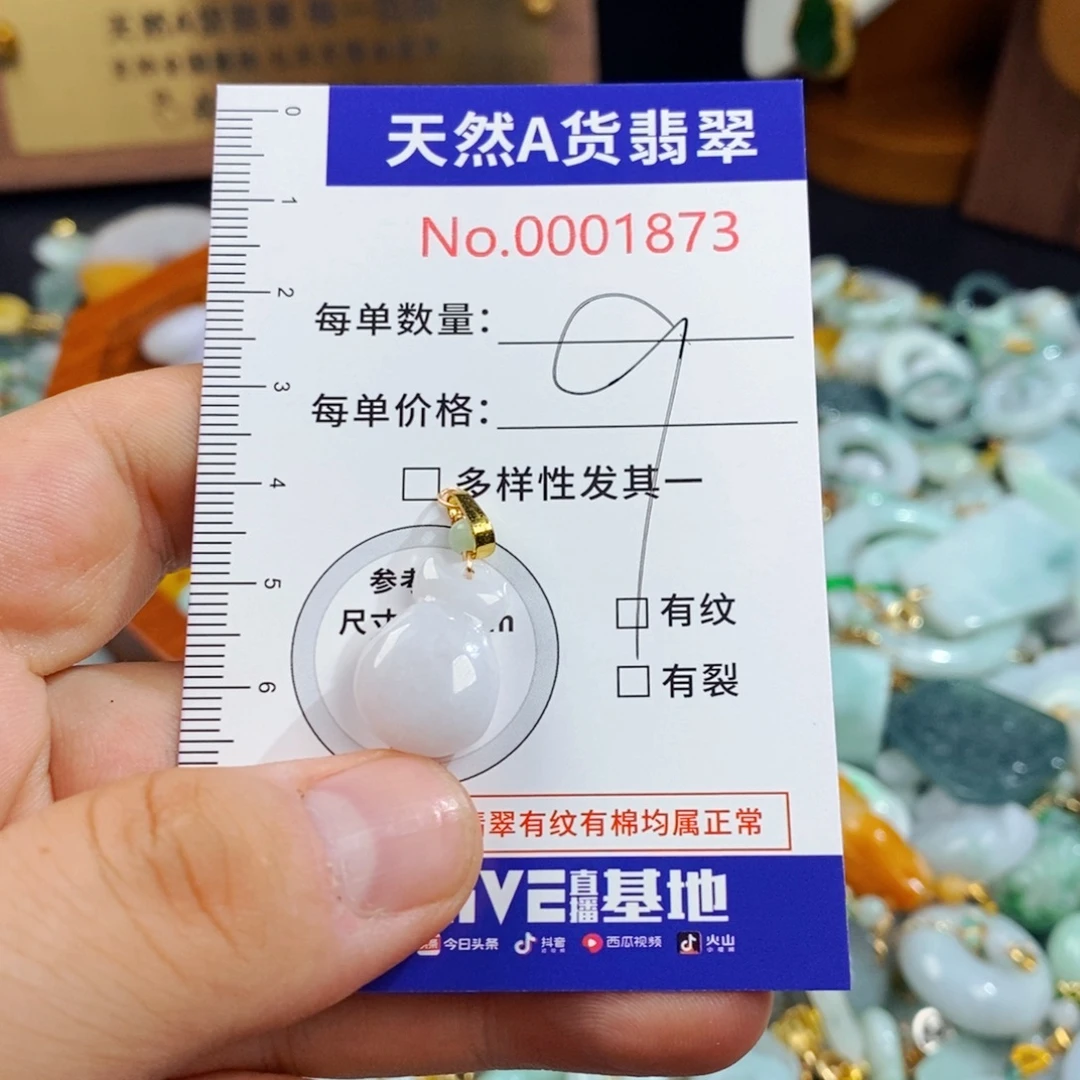 颈饰未镶嵌翡翠1873
