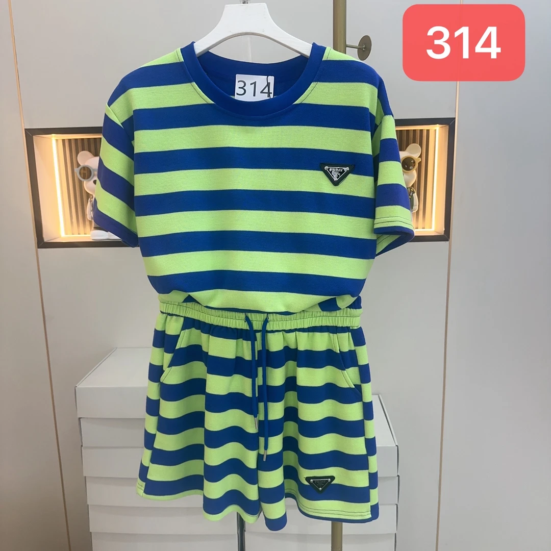 歌如虹休闲运动套装夏季短裤温婉风锋芒大女主lulu风赫本风（314）