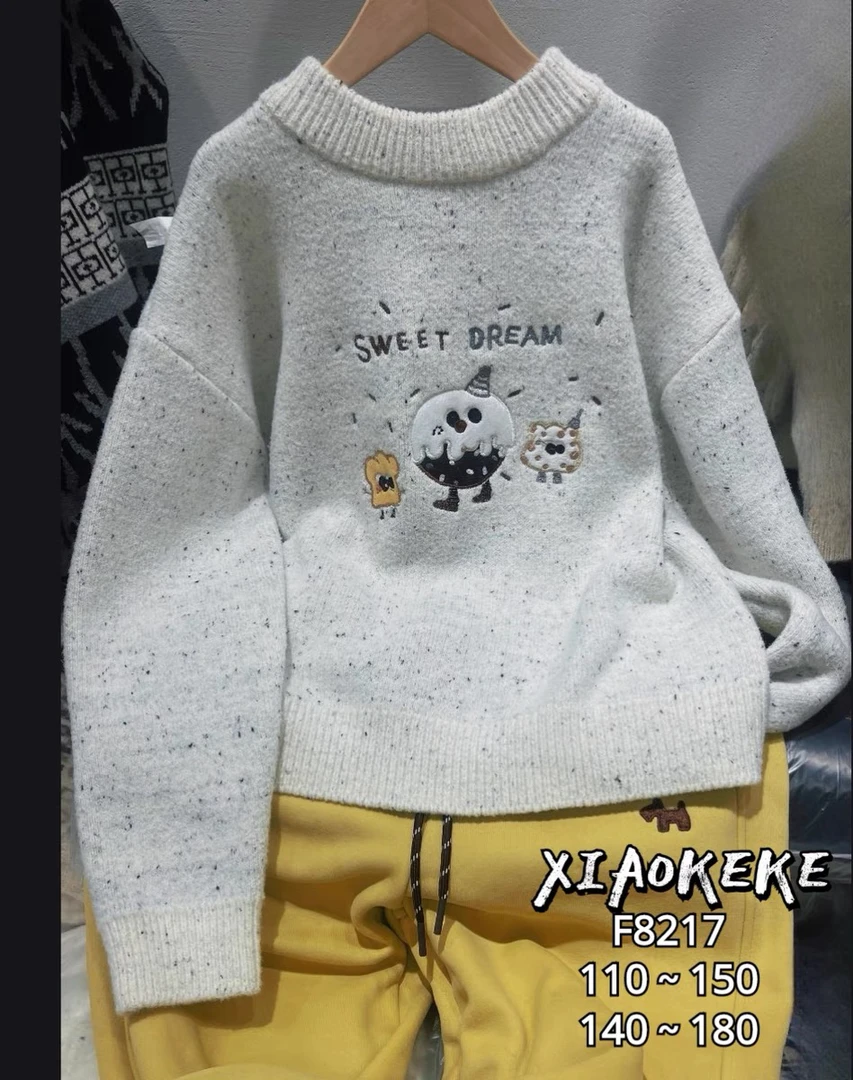 《昊妈家》冬季加厚蓬松潮流 毛衣8217