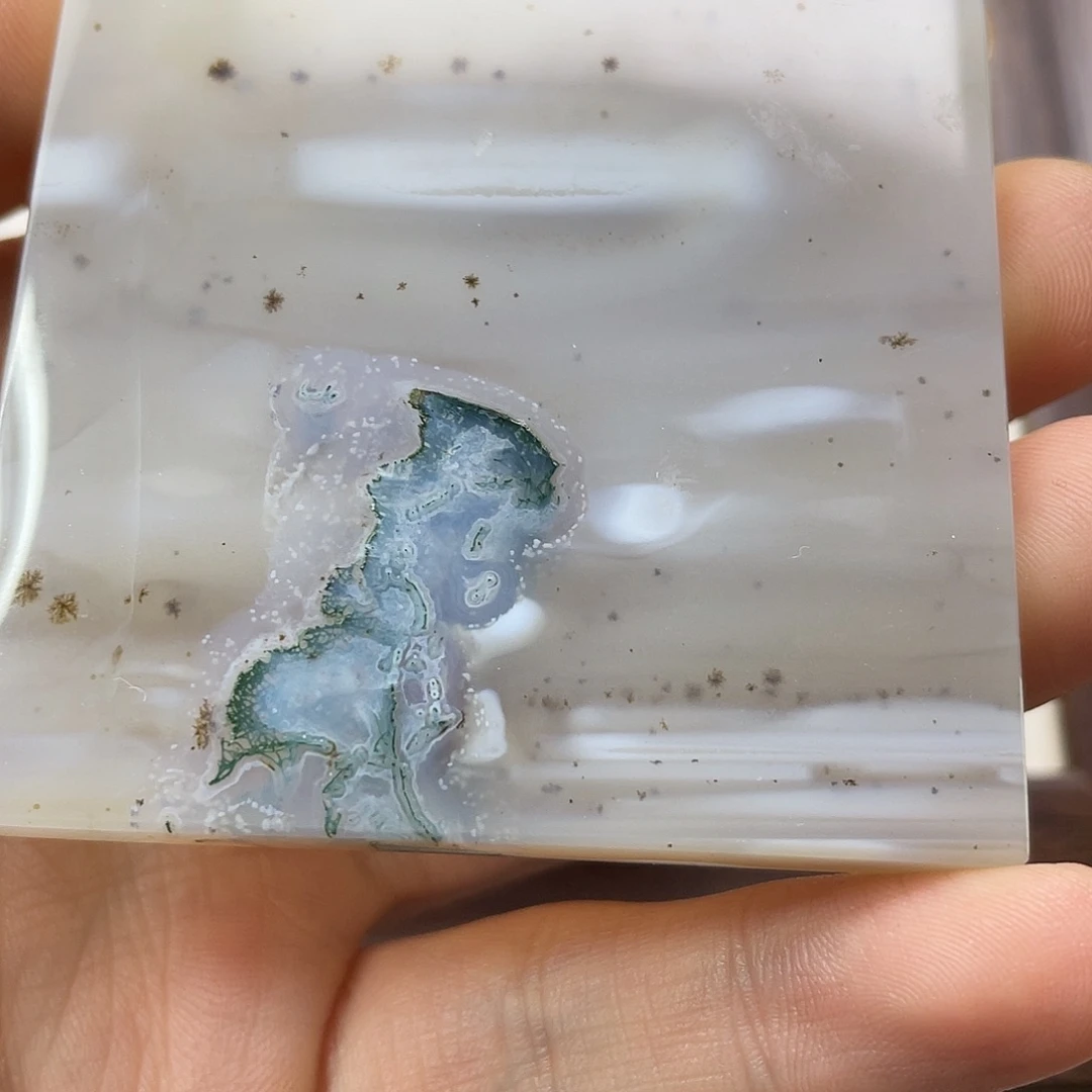清***来玛瑙/玉髓未镶嵌珠宝半成品