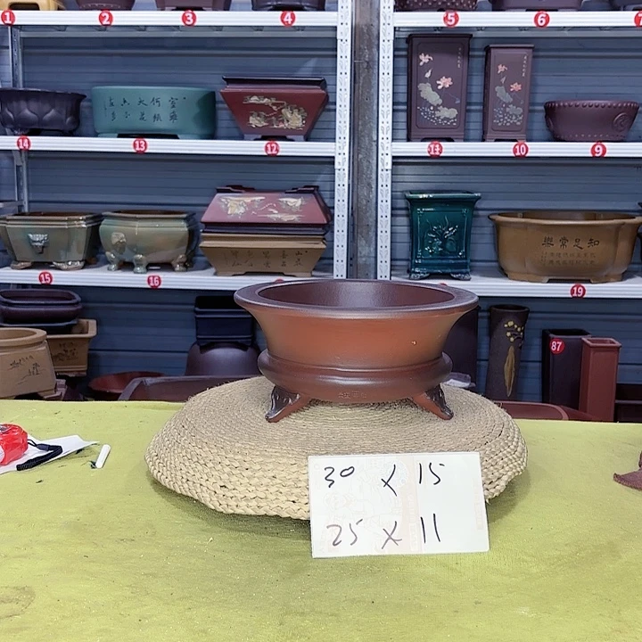 紫砂花盆宜兴紫砂厂