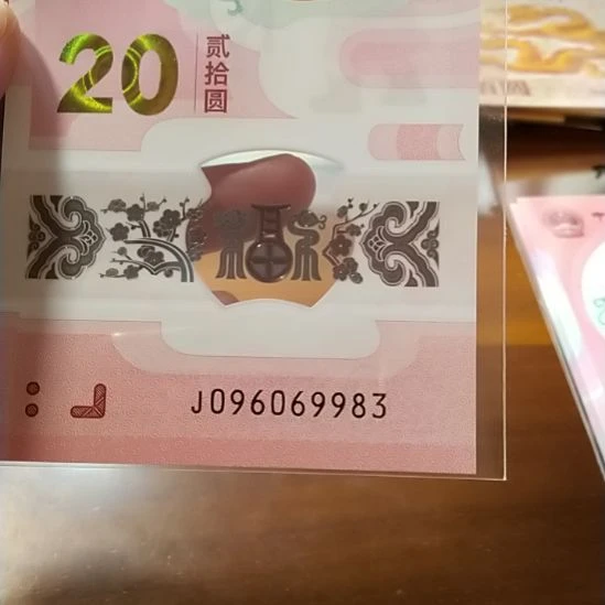 塑料蛇纪念钞 096069983