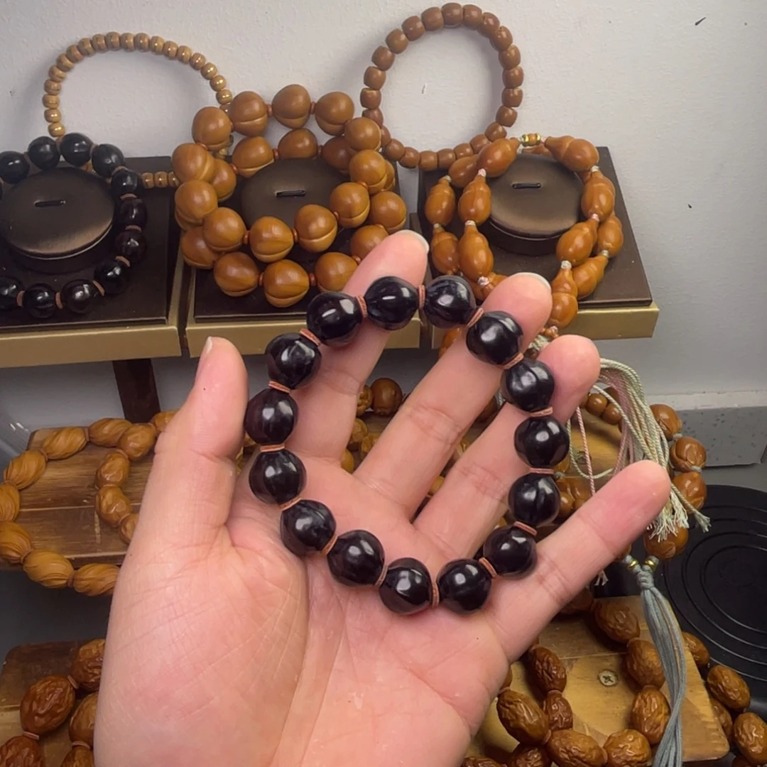 橄榄核手串/手链1.4黑美人
