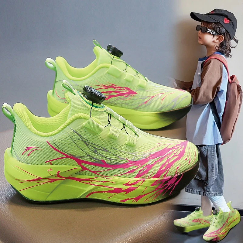 ABC儿童网面运动鞋2025早秋新款透气小学生轻便防滑中大童跑步鞋