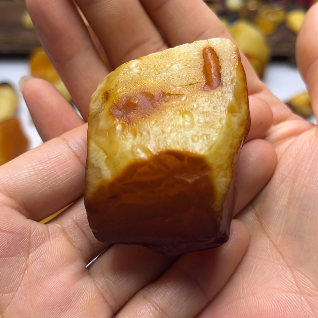 小***$未镶嵌定制琥珀蜜蜡定制公主扣