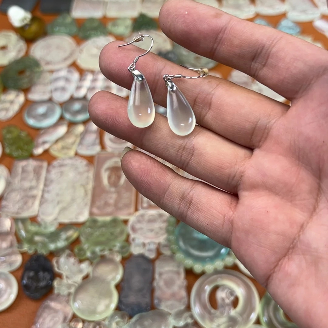 蛇纹石玉未镶嵌多样性随机发一