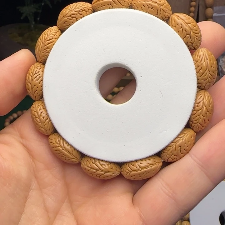 果***手串桃核麦穗钱袋子