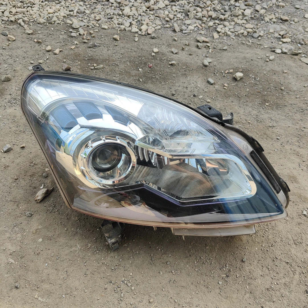 8新  适配09-11款雷诺科雷傲前大灯前照明灯高配疝气大灯原厂二手