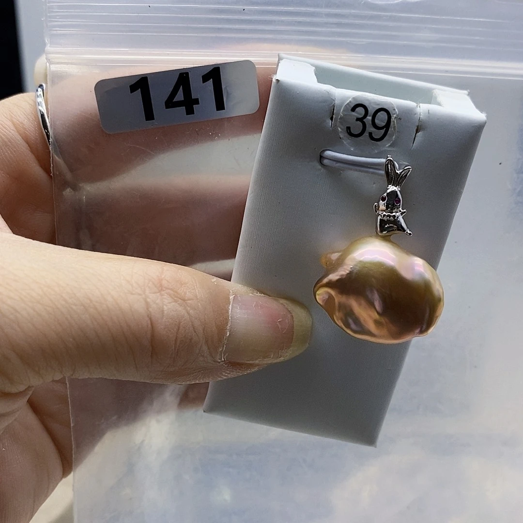 颈饰合金淡水珍珠