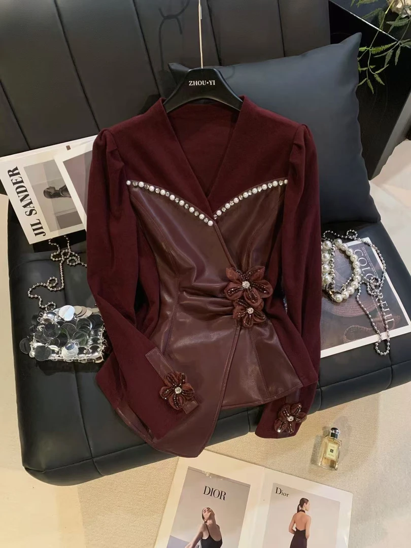 ZHOUYI/周一原创【051号-100号】请勿拍错 2025冬季百搭T恤女装1221