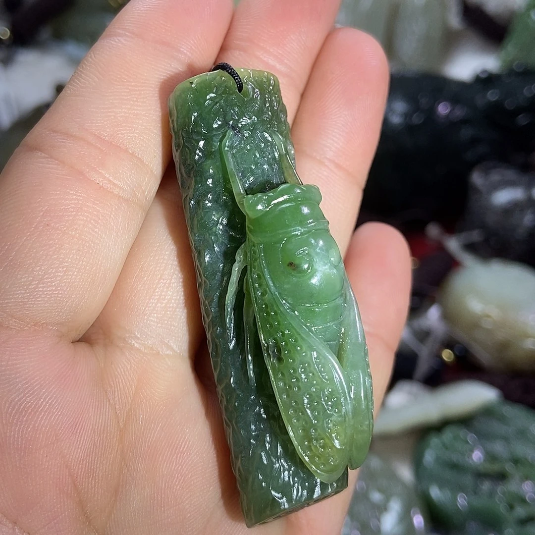 和田玉（糖玉）颈饰未镶嵌悟*