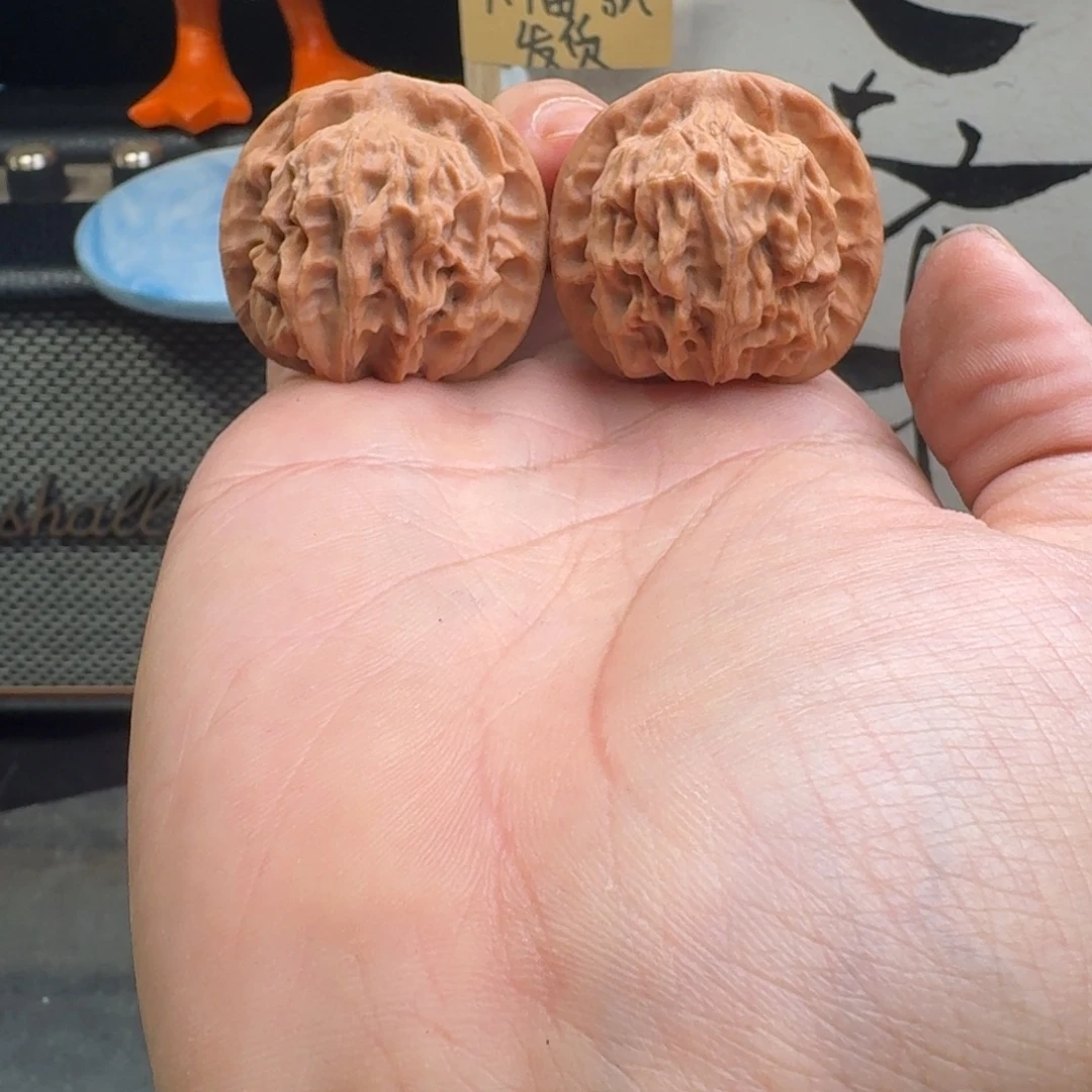 蔓***柟吊坠文玩核桃3804天地