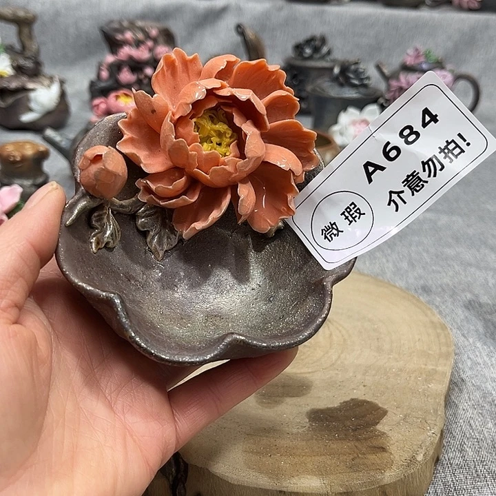 兰***芷垚焱柴烧茶具分享