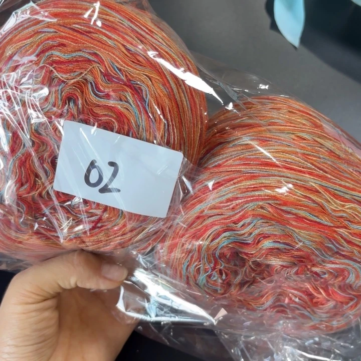 羊毛丝光羊毛线棉线02