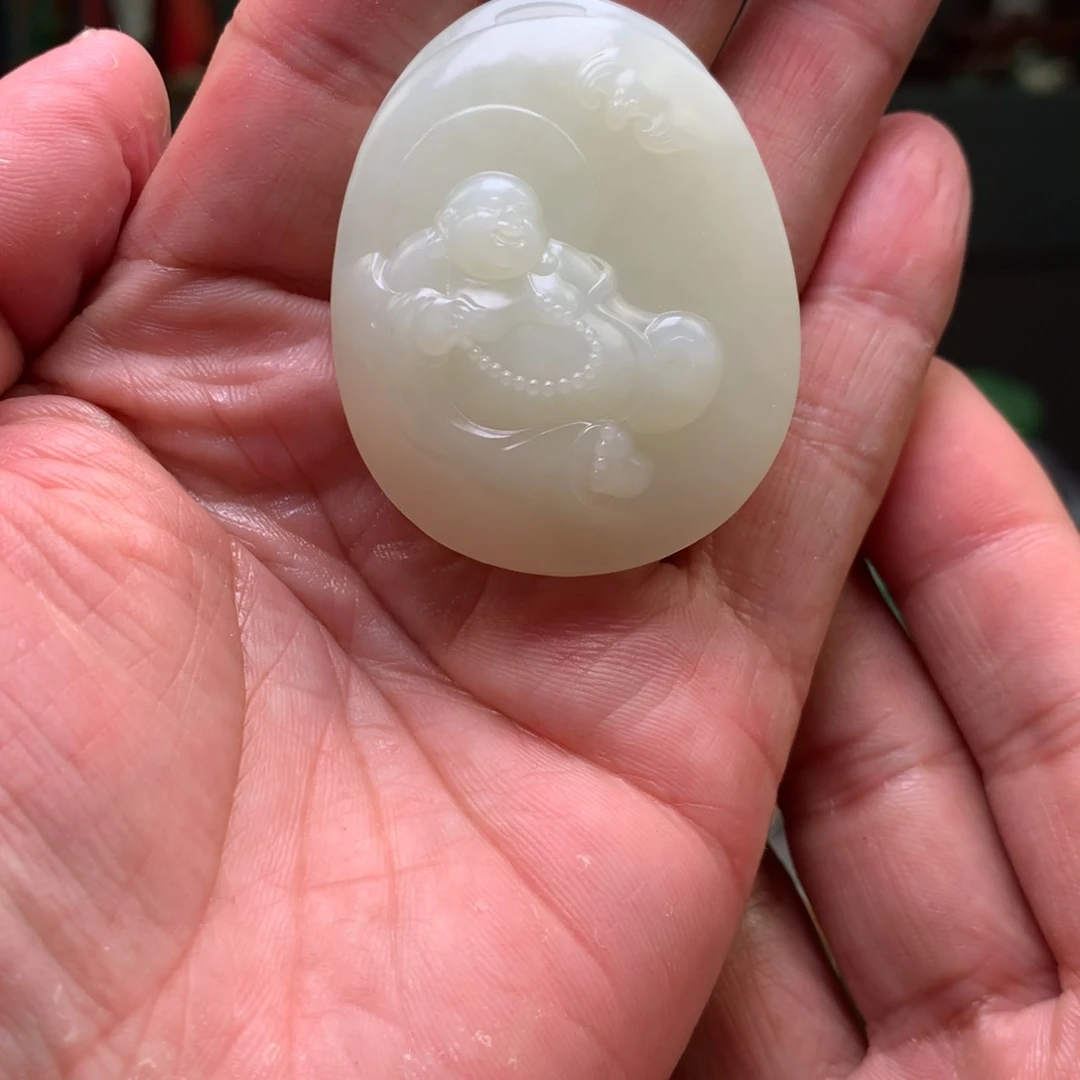 和田玉挂件未镶嵌