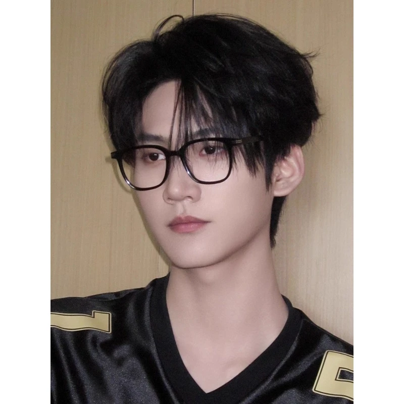 周柯宇同款黑框眼镜女近视度数可配男大学生百搭素颜神器狙击蝴蝶