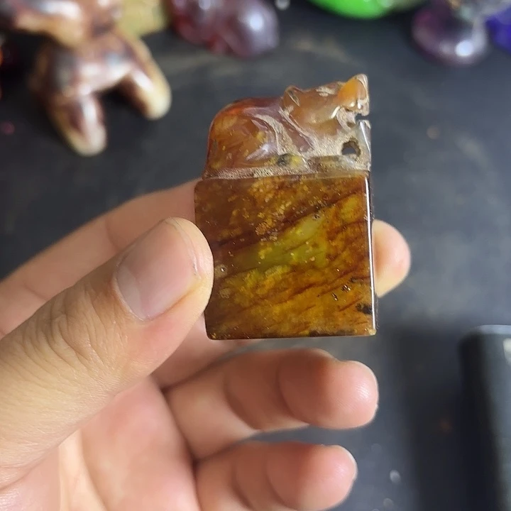 把件白玉菩提一个