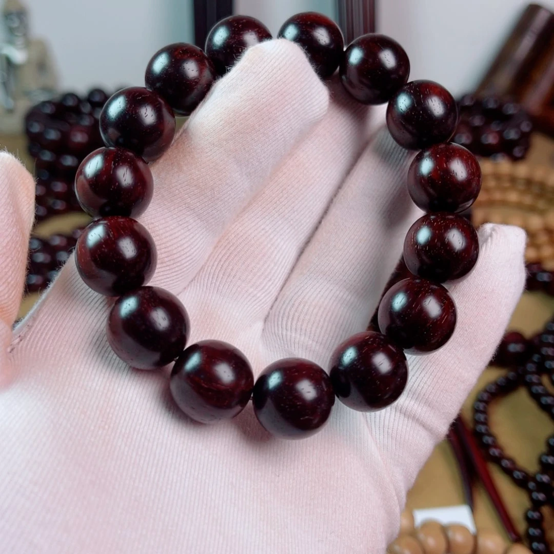 喀***学小叶紫檀手串/手链