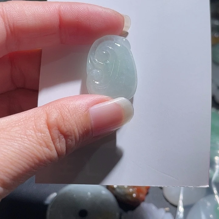 颈饰未镶嵌翡翠天