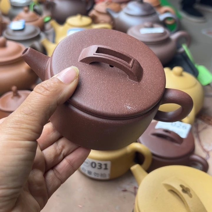 紫砂茶壶紫泥不挑160