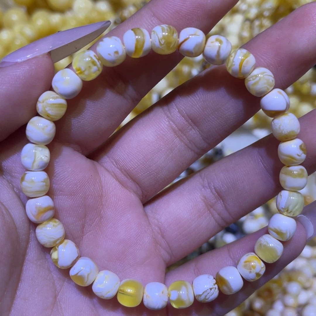 蜜蜡未镶嵌珠宝奇石6.5m