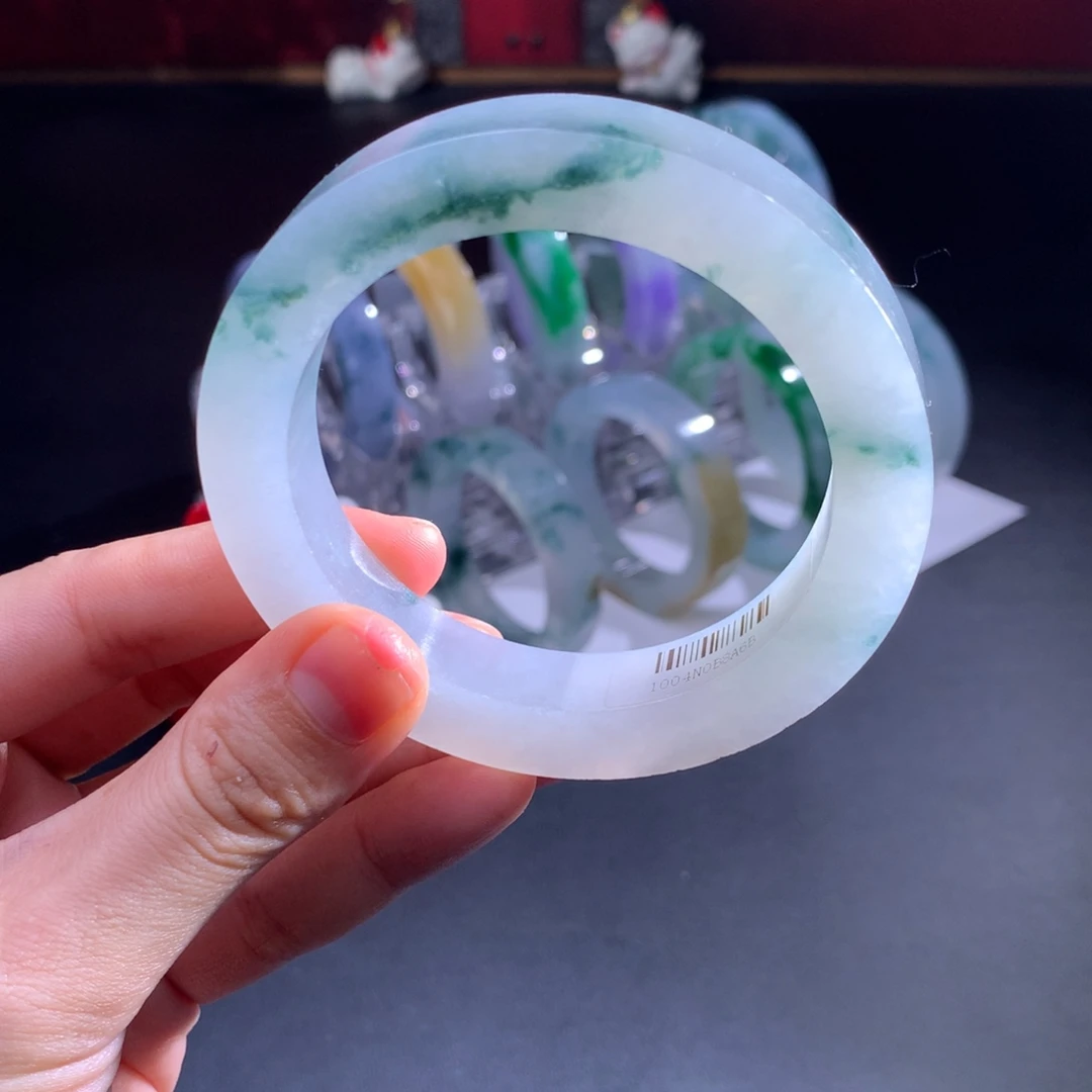 定制翡翠未镶嵌冰飘花