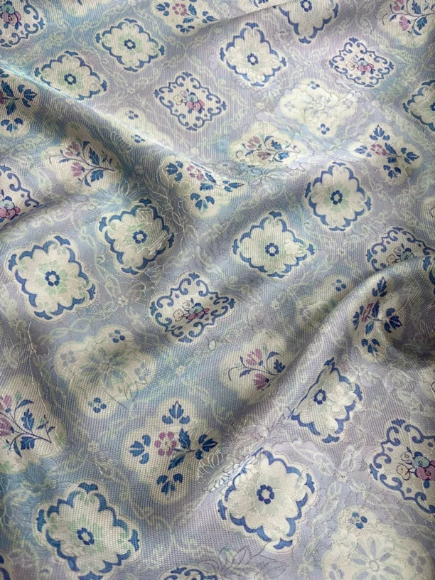 青瓷漫 纱萝香云纱时尚国风新中式服装面料