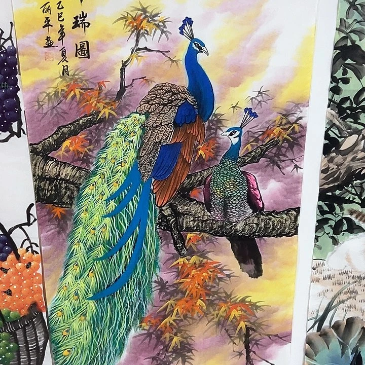 小周画廊的直播间