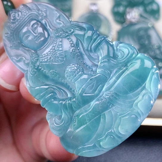 【闪购商品】翡翠颈饰未镶嵌天然翡翠