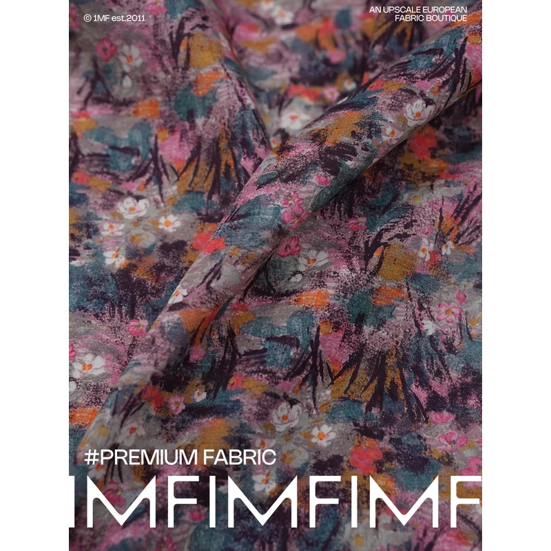 花卉印象C 英国品牌LIBERTY tana Lawn长绒棉布 幅宽136CM