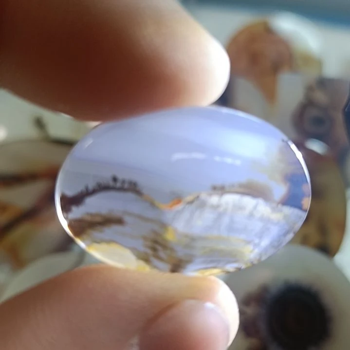 玛瑙/玉髓合金颈饰