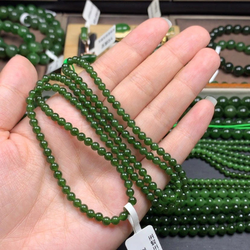 【闪购商品】颈饰未镶嵌和田玉（碧玉）柠***糖