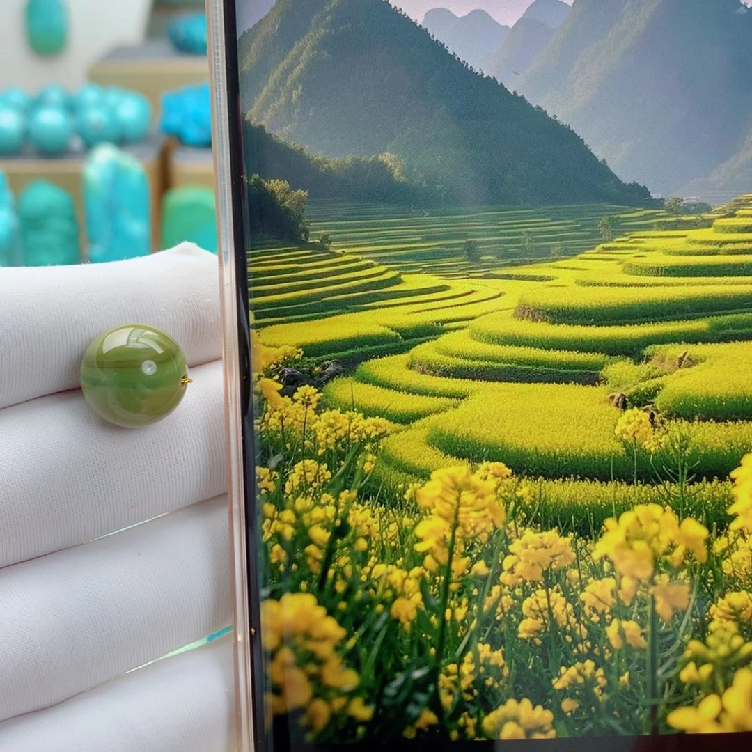 未镶嵌绿松石精品