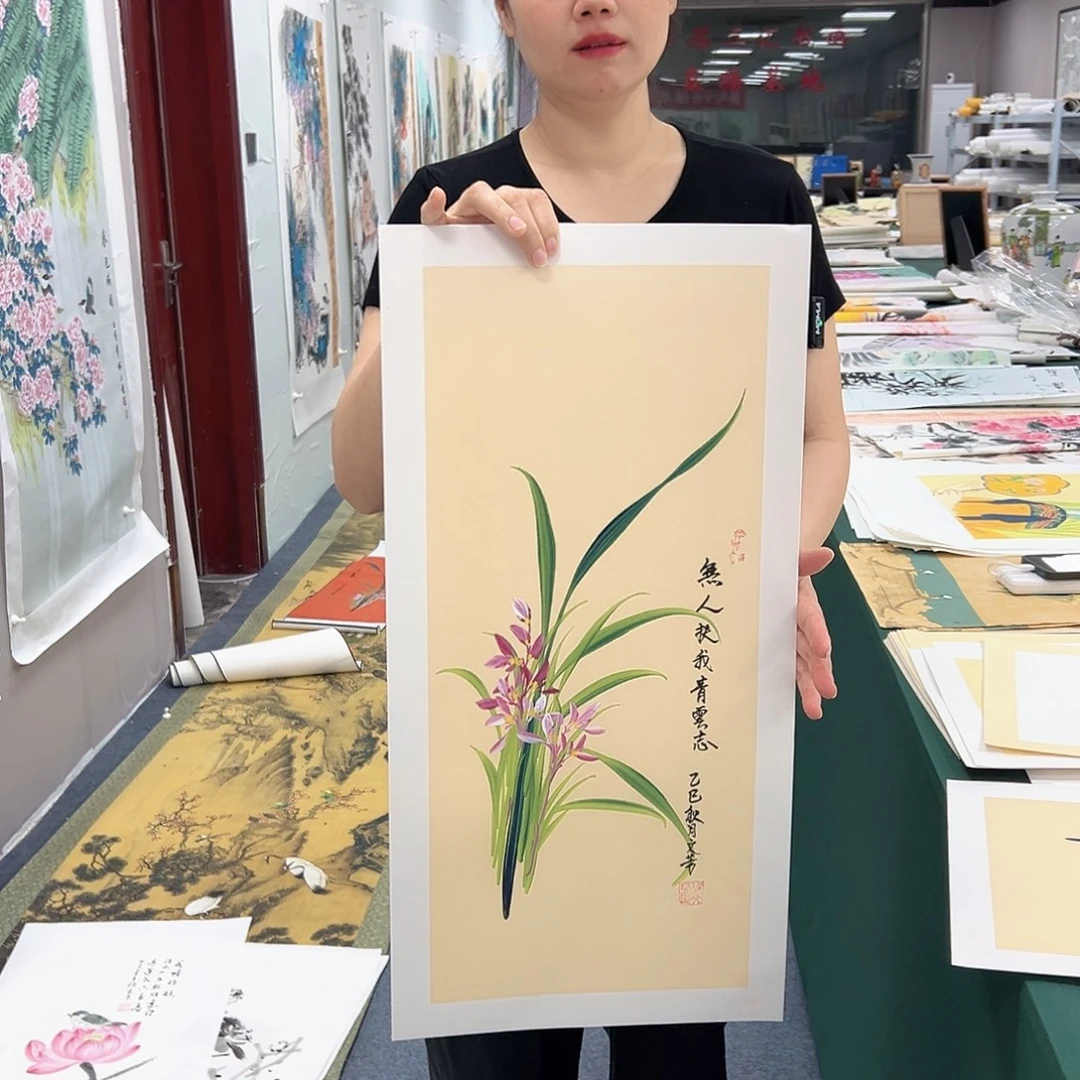 国画宣纸国画纯手绘作品