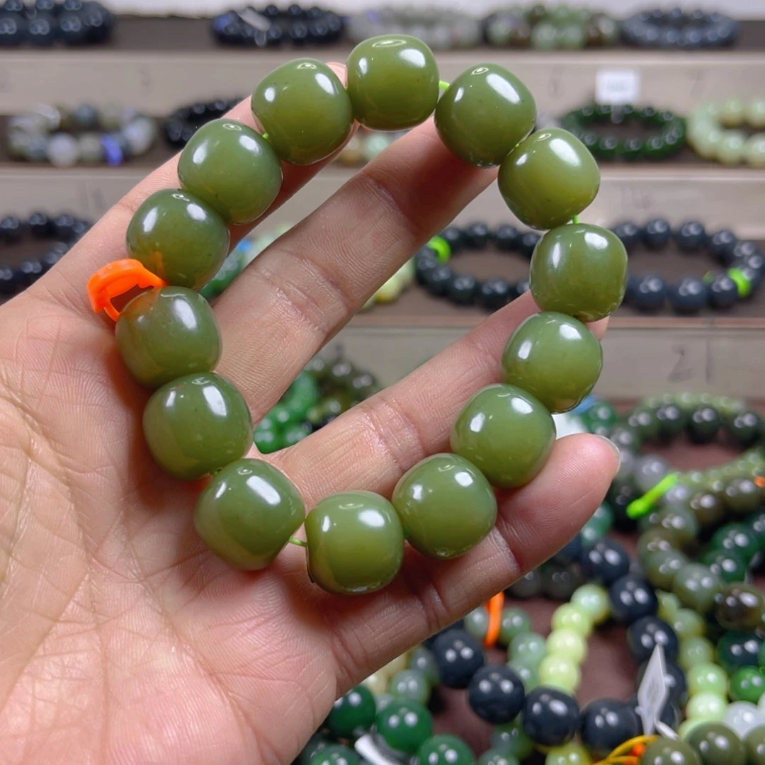 和田玉手链未镶嵌