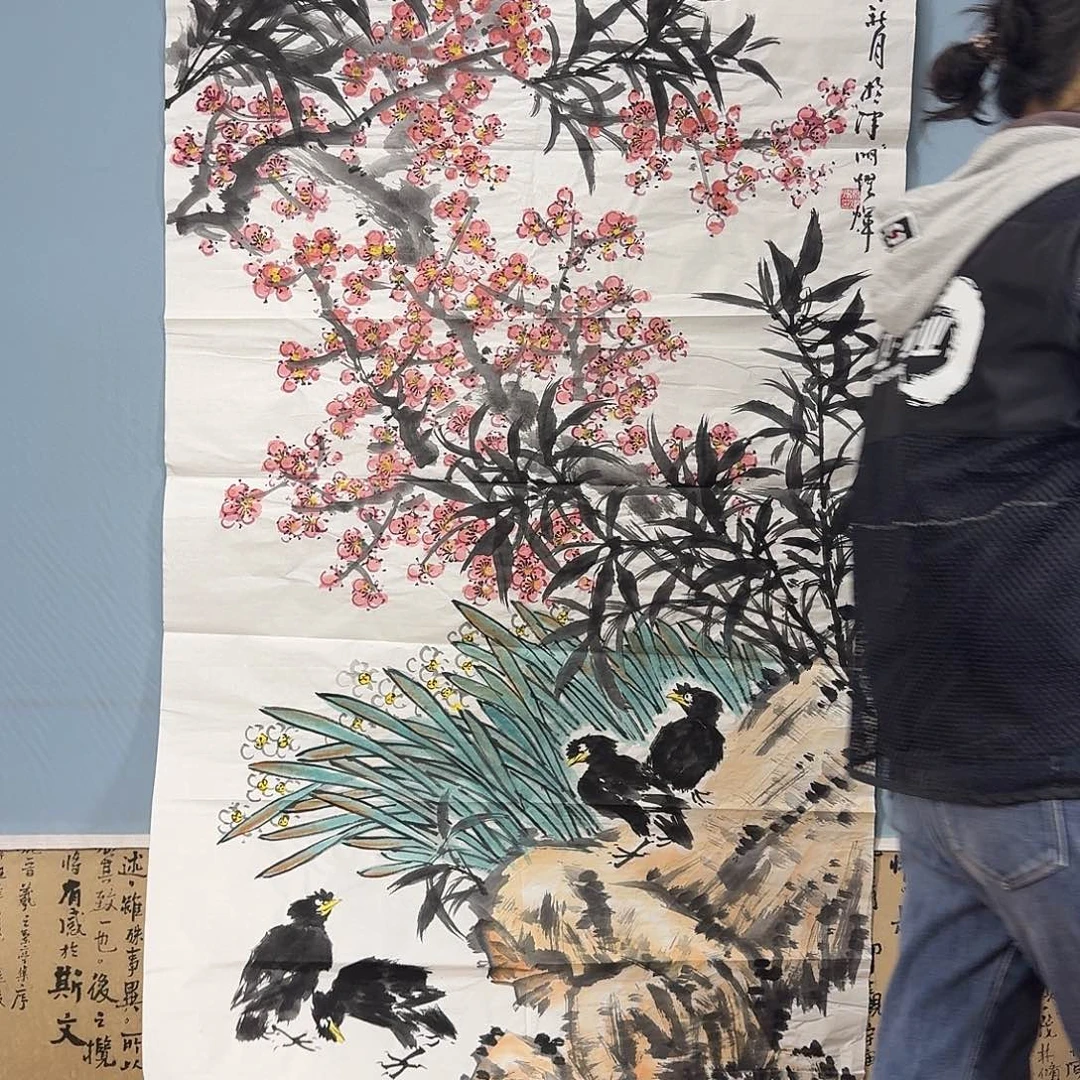 国画1522 牡丹仙子好可爱