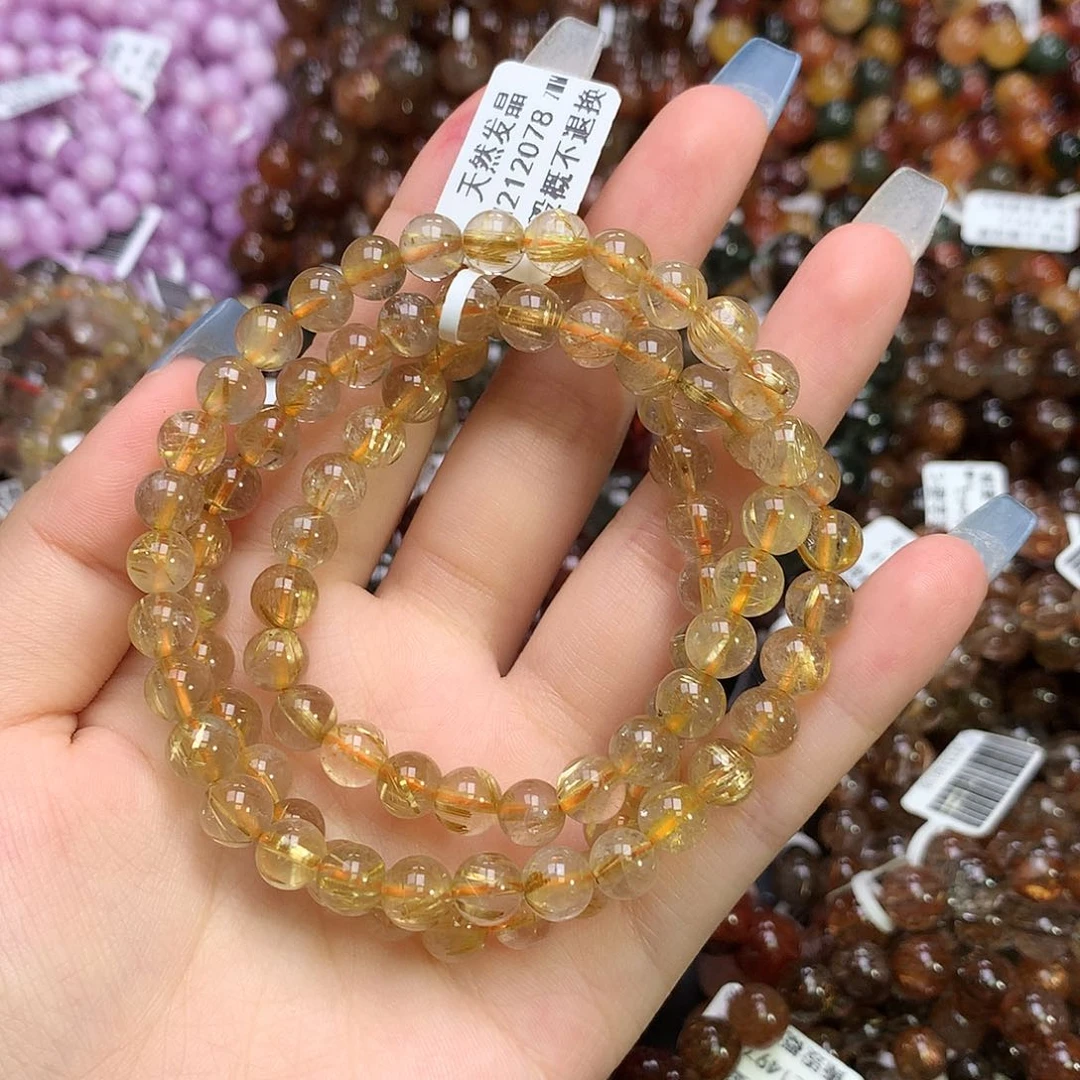 水晶手链未镶嵌，