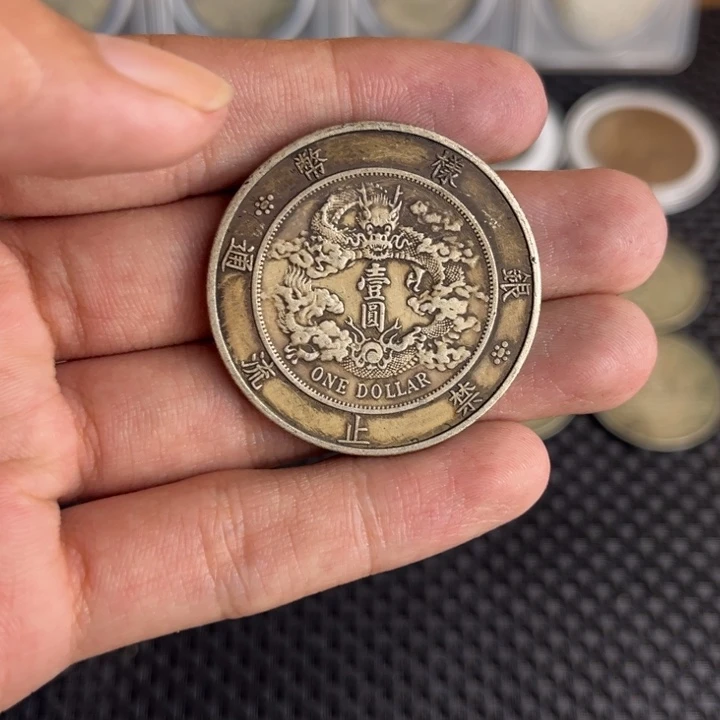 金属大头龙洋船洋工艺品