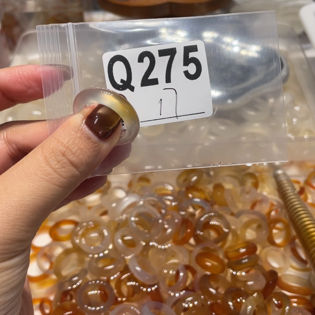 玛瑙/玉髓未镶嵌戒指275