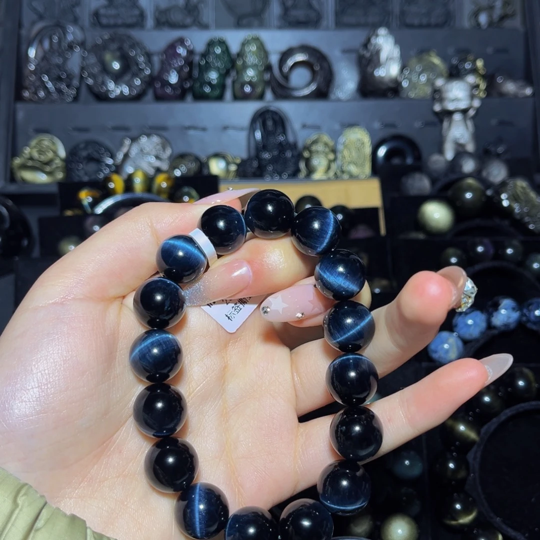 自****黑曜岩未镶嵌珠宝奇石