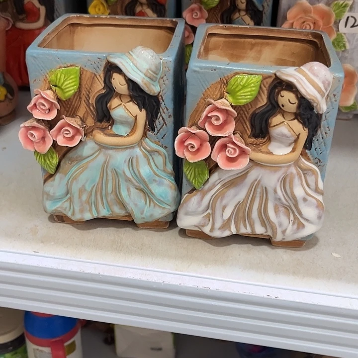 粗陶材质多肉花盆