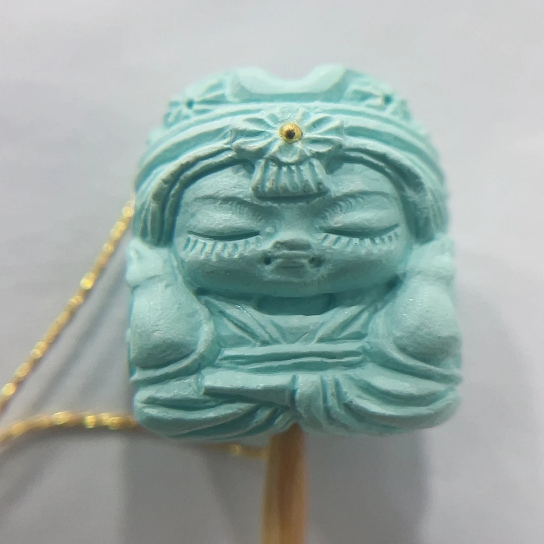 未镶嵌绿松石珠宝奇石