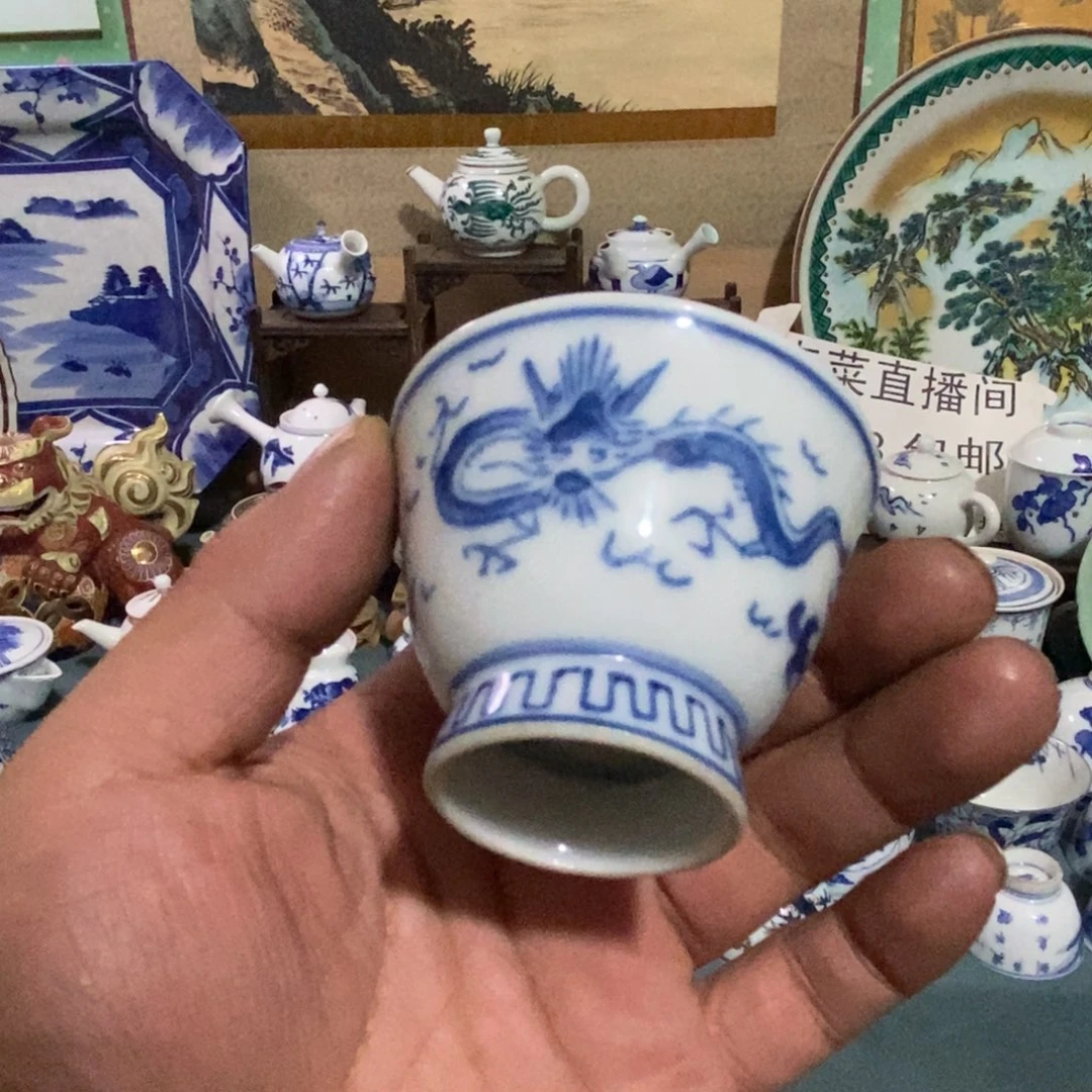 瓷片舶来瓷器满28包邮当日凑单