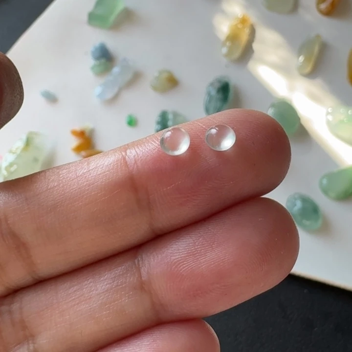 定制翡翠未镶嵌蛋面