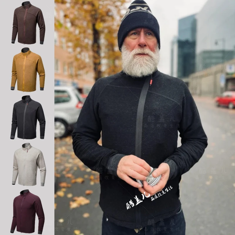 黑暗之神霍尔德上衣2025年春季新款斜拉链领口通勤百搭夹克外套男