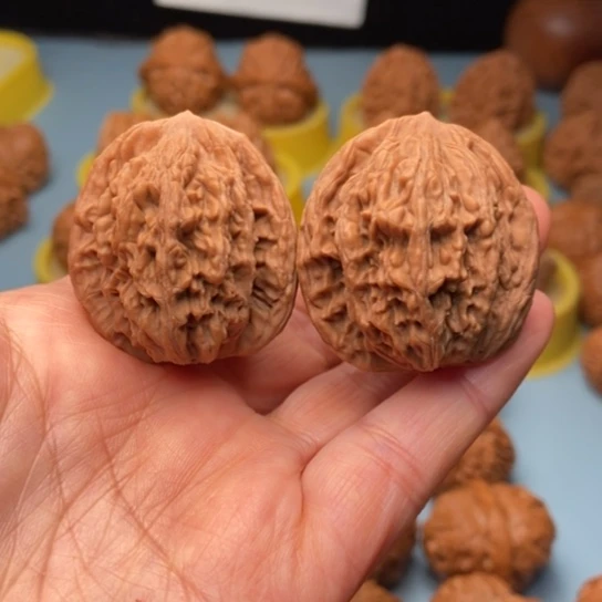 吊坠文玩核桃虎头全品 36