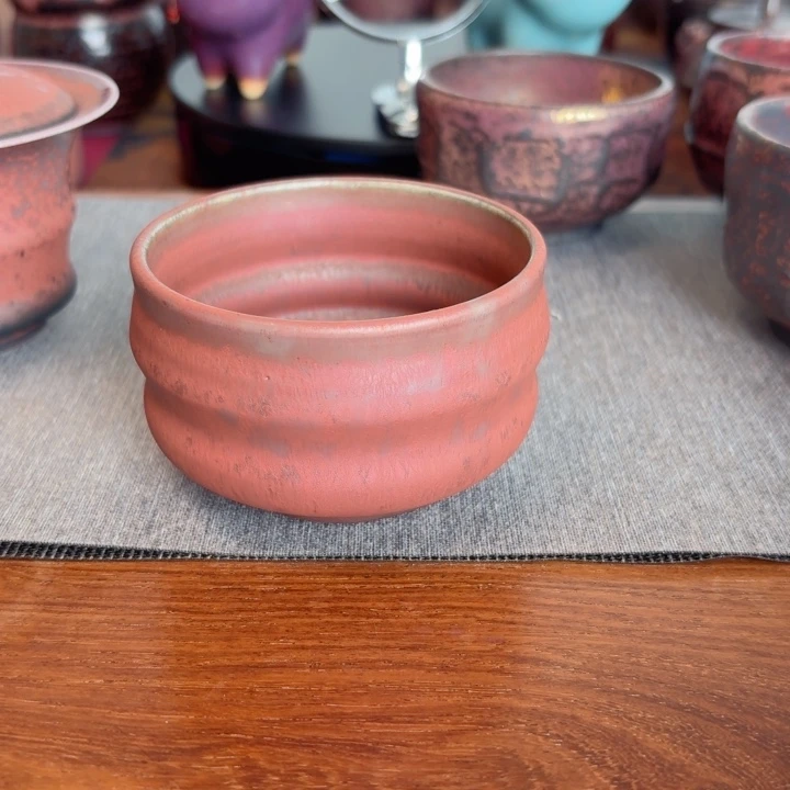 枫***秋039彩金釉传统工艺主人杯